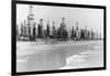 Oil Wells-null-Framed Premium Photographic Print