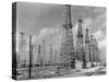 Oil Wells-null-Stretched Canvas