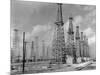 Oil Wells-null-Mounted Photographic Print