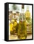 Oil with Herbs and Spices in Two Bottles-Alena Hrbkova-Framed Stretched Canvas