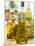 Oil with Herbs and Spices in Two Bottles-Alena Hrbkova-Mounted Photographic Print