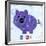 Oink the Pig-Design Turnpike-Framed Giclee Print