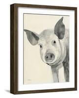 Oink-Albena Hristova-Framed Art Print