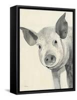 Oink-Albena Hristova-Framed Stretched Canvas