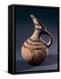 Oinochoe Showing Black Decorations-null-Framed Stretched Canvas