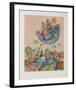 Oiseau Voile-Francoise Deberdt-Framed Premium Edition