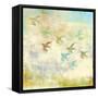 Oiseaux 1-Maeve Harris-Framed Stretched Canvas