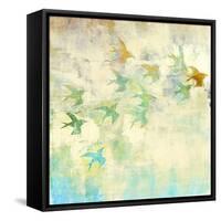 Oiseaux 2-Maeve Harris-Framed Stretched Canvas