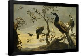 Oiseaux sur des branches-Frans Snyders-Framed Giclee Print