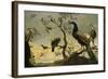 Oiseaux sur des branches-Frans Snyders-Framed Giclee Print