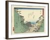 Okabe, 1837-1844-Utagawa Hiroshige-Framed Giclee Print