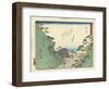 Okabe, 1837-1844-Utagawa Hiroshige-Framed Giclee Print