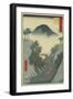 Okabe-Ando Hiroshige-Framed Art Print