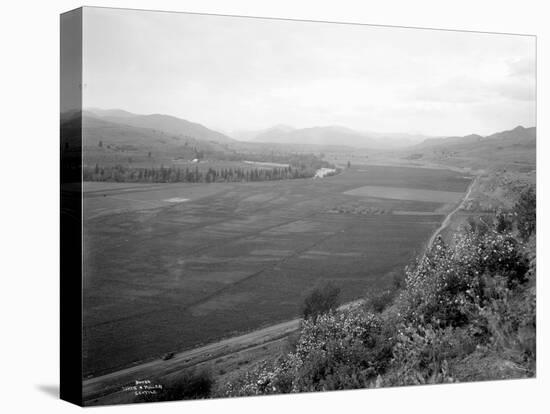 Okanogan Series, Methow Valley, 1914-Asahel Curtis-Stretched Canvas