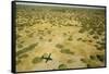 Okavango Delta Aerial-Michele Westmorland-Framed Stretched Canvas