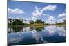 Okavango Lagoon Reflection-null-Mounted Photographic Print