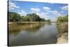 Okavango River-benshots-Stretched Canvas