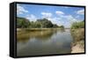 Okavango River-benshots-Framed Stretched Canvas