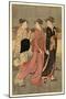 Okawabata Yuryo-Torii Kiyonaga-Mounted Giclee Print