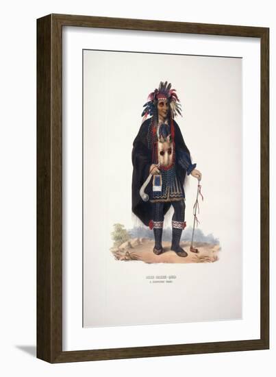 Okee-Makee-Quid, after 1875-Charles Bird King-Framed Giclee Print