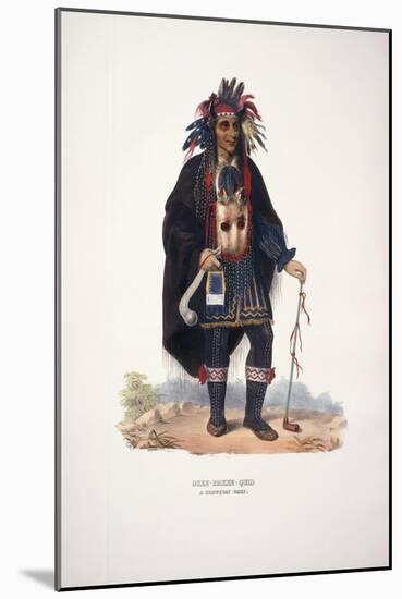 Okee-Makee-Quid, after 1875-Charles Bird King-Mounted Giclee Print