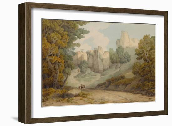 Okehampton Castle, 1794-Francis Towne-Framed Giclee Print