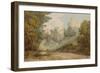 Okehampton Castle, 1794-Francis Towne-Framed Giclee Print