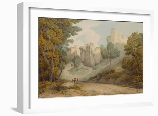 Okehampton Castle, 1794-Francis Towne-Framed Giclee Print