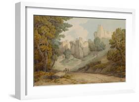 Okehampton Castle, 1794-Francis Towne-Framed Giclee Print