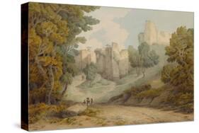 Okehampton Castle, 1794-Francis Towne-Stretched Canvas