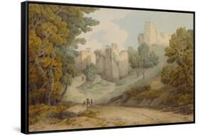 Okehampton Castle, 1794-Francis Towne-Framed Stretched Canvas