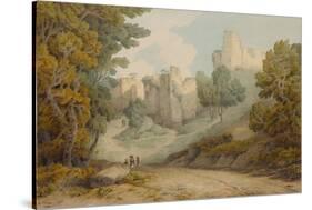 Okehampton Castle, 1794-Francis Towne-Stretched Canvas