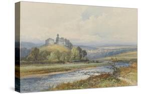 Okehampton Castle , C.1895-96-Frederick John Widgery-Stretched Canvas