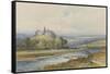 Okehampton Castle , C.1895-96-Frederick John Widgery-Framed Stretched Canvas