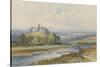 Okehampton Castle , C.1895-96-Frederick John Widgery-Stretched Canvas