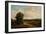 Okehampton, Devon (Oil on Canvas)-Alfred Vickers-Framed Giclee Print