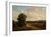 Okehampton, Devon (Oil on Canvas)-Alfred Vickers-Framed Giclee Print