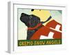 Okemo Snow Angels-Stephen Huneck-Framed Giclee Print