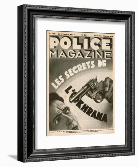 Okhrana - Pre-Revolutionary Secret Police-null-Framed Art Print