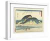 Okitsu, 1837-1844-Utagawa Hiroshige-Framed Giclee Print
