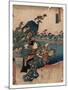 Okitsu No Zu-Utagawa Toyokuni-Mounted Giclee Print