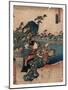 Okitsu No Zu-Utagawa Toyokuni-Mounted Giclee Print