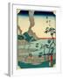 Okitsu-Utagawa Hiroshige-Framed Giclee Print