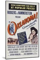 Oklahoma!, 1955, Directed by Fred Zinnemann-null-Mounted Giclee Print