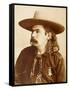 Oklahoma Bill's Wild West Performer & Cornetist-J.D. Maxwell-Framed Stretched Canvas