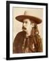 Oklahoma Bill's Wild West Performer & Cornetist-J.D. Maxwell-Framed Art Print