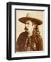 Oklahoma Bill's Wild West Performer & Cornetist-J.D. Maxwell-Framed Art Print