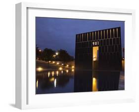 Oklahoma City National Memorial and Museum, Oklahoma City, Oklahoma, USA-Snell Michael-Framed Photographic Print