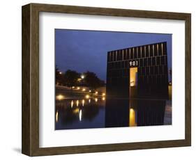 Oklahoma City National Memorial and Museum, Oklahoma City, Oklahoma, USA-Snell Michael-Framed Photographic Print