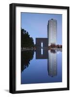 Oklahoma City National Memorial, Oklahoma City, Oklahoma, USA-Walter Bibikow-Framed Premium Photographic Print